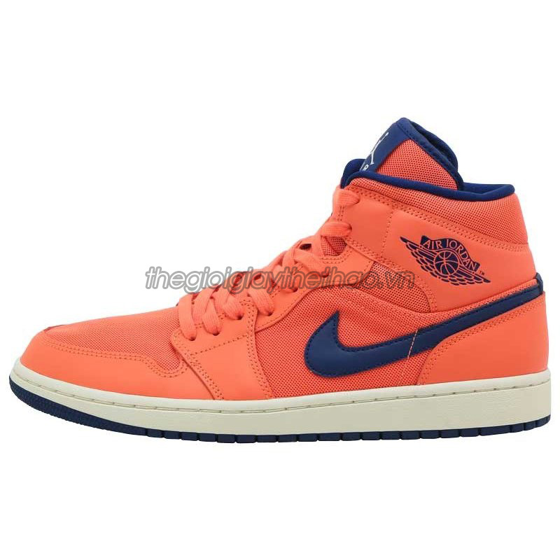 Giày bóng rổ nam, nữ Nike Air Jordan 1 Mid Turf Orange CD7240-804 2