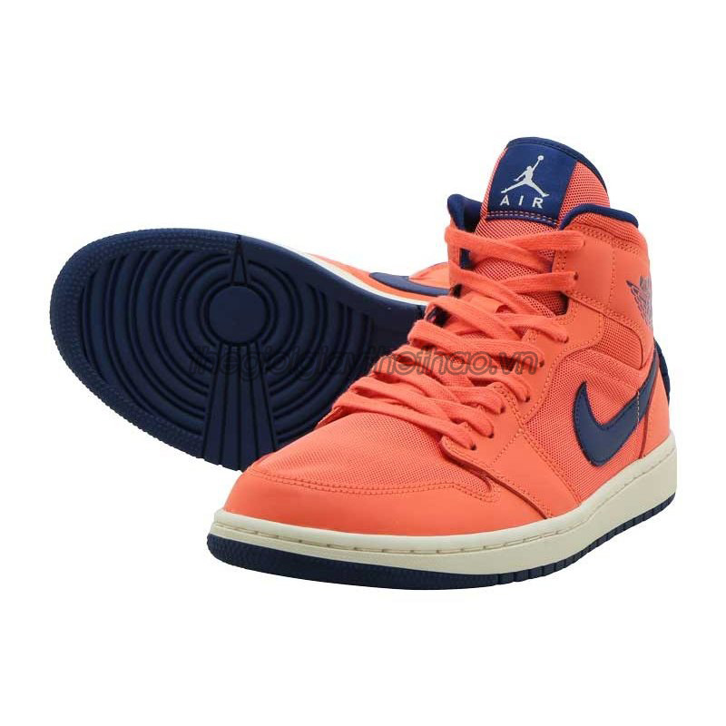 Giày bóng rổ nam, nữ Nike Air Jordan 1 Mid Turf Orange CD7240-804 3