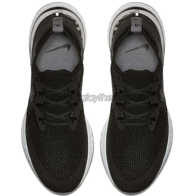 Giày Nike Epic React Flyknit Black Dark Grey AQ0067 001 5