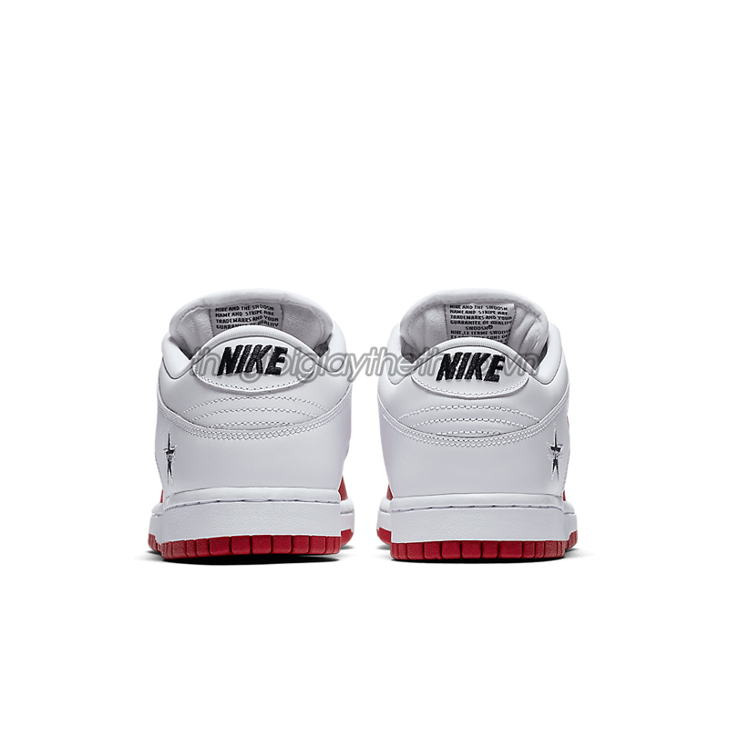 Giày Nike SB Dunk Low Supreme Jewel Swoosh Red CK3480 600 2