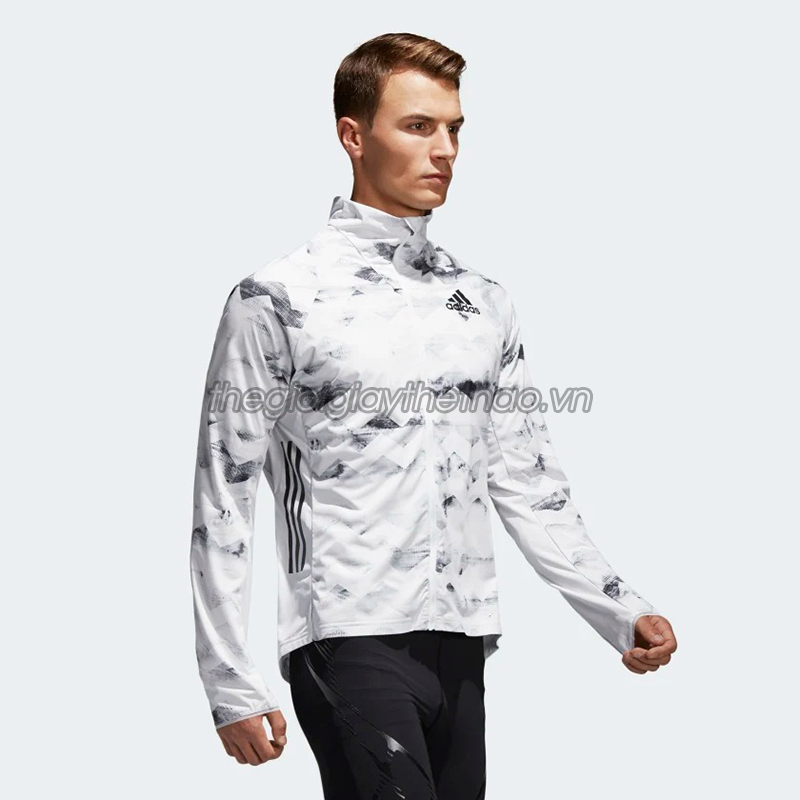 Áo khoác Adidas Adizero Track Jacket White CE0358 4