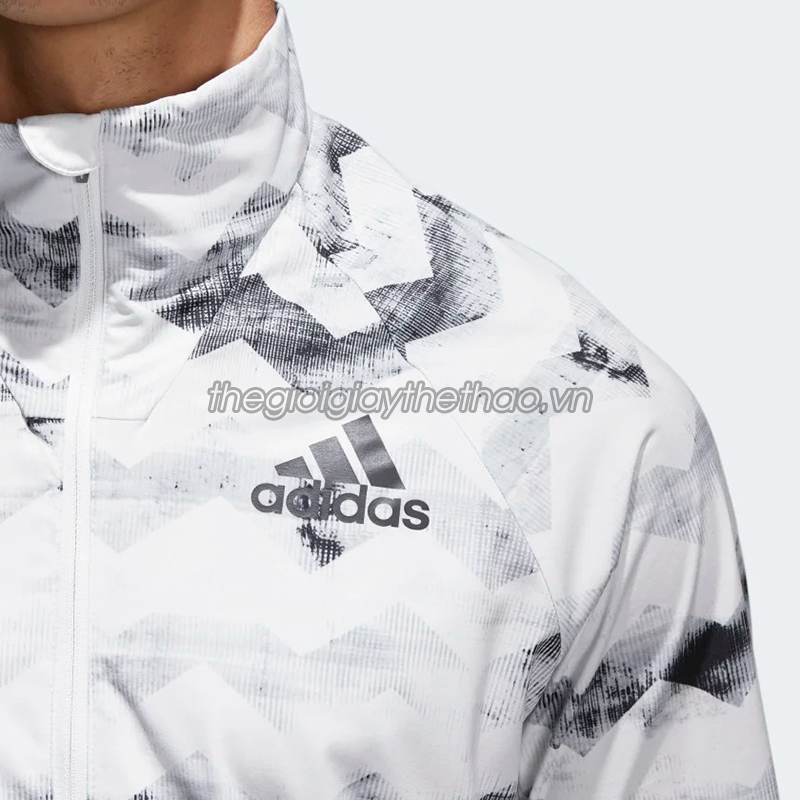Áo khoác Adidas Adizero Track Jacket White CE0358 9