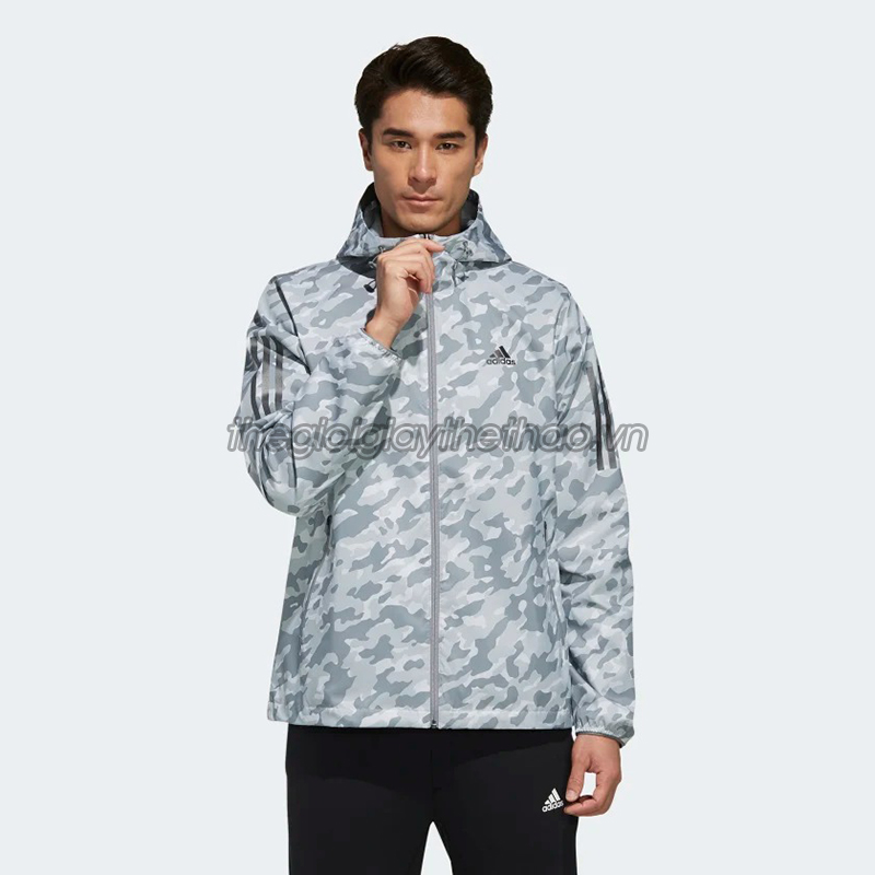 Áo khoác Adidas Camouflage Windbreaker Grey EH3802 1