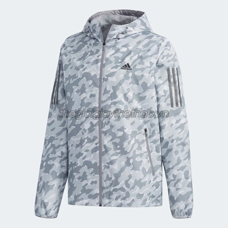 Áo khoác Adidas Camouflage Windbreaker Grey EH3802 5