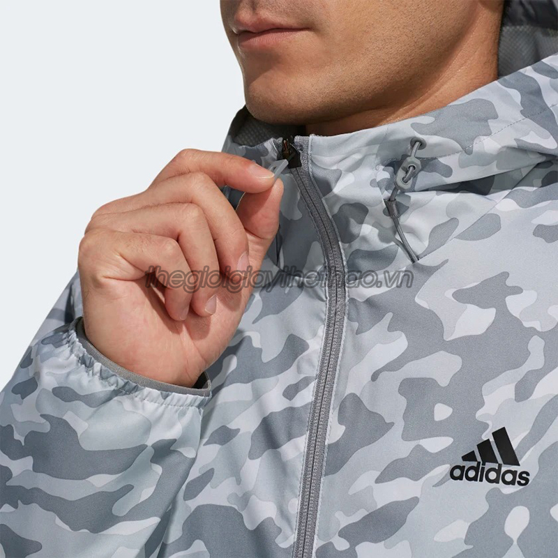 Áo khoác Adidas Camouflage Windbreaker Grey EH3802 7