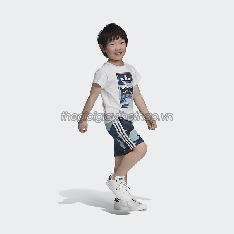 Bộ quần áo trẻ em Adidas Camouflage Tee Set DW3846 3