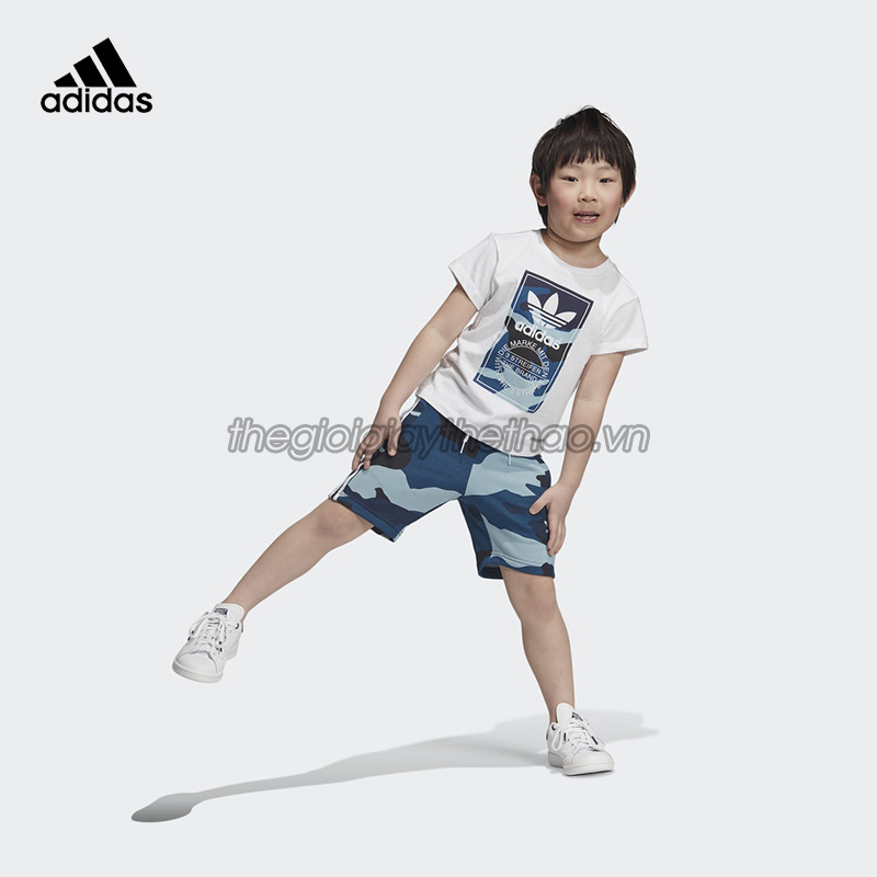 Bộ quần áo trẻ em Adidas Camouflage Tee Set DW3846 4