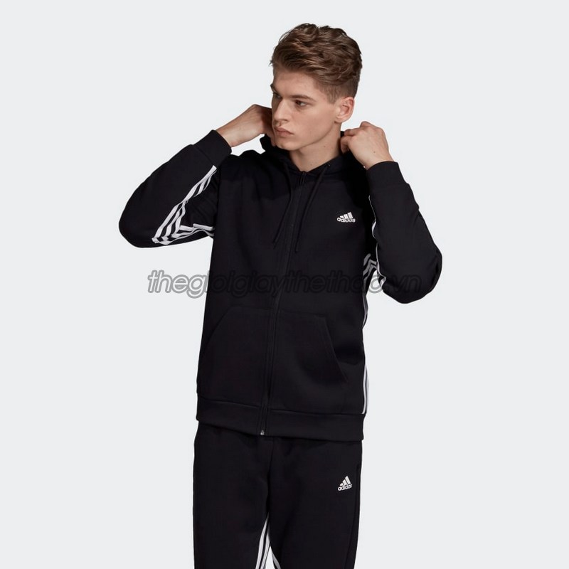 Áo thể thao Adidas hoodie Must Haves 3-Stripes DX7657 k1