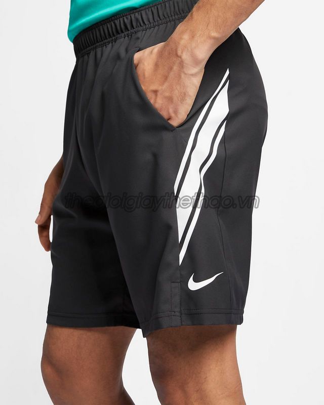 Quần NikeCourt Dri-FIT Shorts màu đen h2
