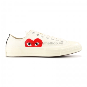 Giày CONVERSE ALL STAR OX x COMME DES GARCONS PLAY LOW