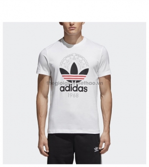 Áo phông nam adidas Originals white Trefoil T Shirt